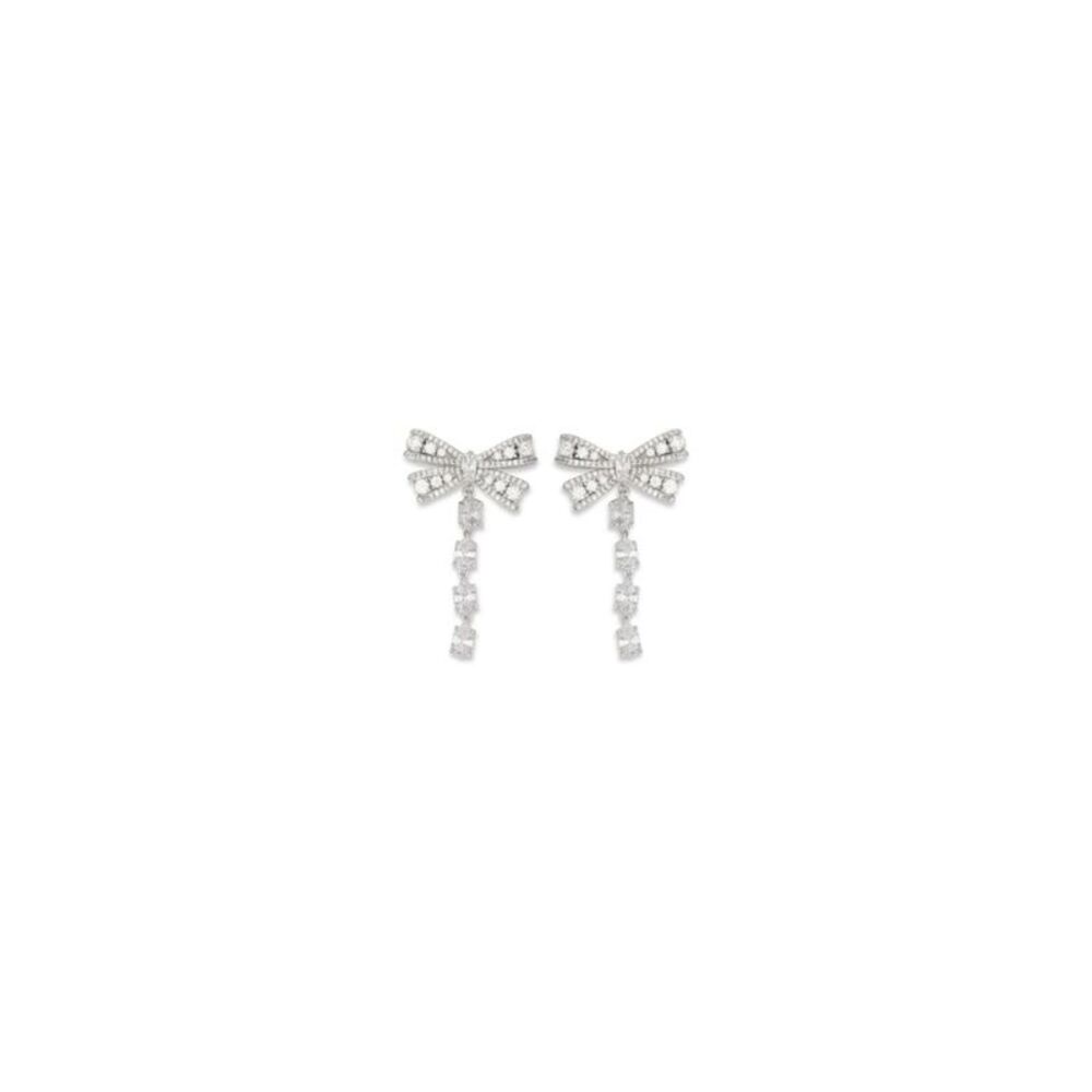 Self-Portrait Silver Brass Women's Earrings